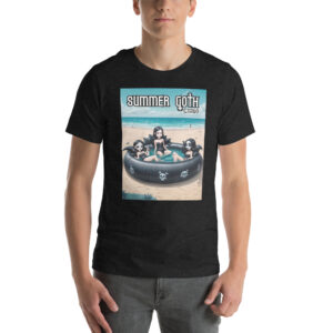 Summer goth swimmingpool Unisex t-shirt